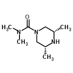 CAS#: 654071-78-0, (3R,5S)-N,N,3,5-Tetramethyl-1-piperazinecarboxamide