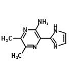 CAS#: 65409-30-5, 3-(1H-Imidazol-2-yl)-5,6-dimethyl-2-pyrazinamine