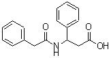 CAS 登录号：65414-83-7， 3-苯基-3-[(苯基乙酰基)氨基]丙酸