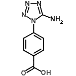 CAS#: 654646-61-4, 4-(5-Amino-1H-tetrazol-1-yl)benzoic acid