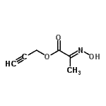 CAS#: 655243-58-6, 2-Propyn-1-yl (2E)-2-(hydroxyimino)propanoate