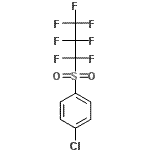 CAS 登录号：65538-06-9， 1-氯-4-[(七氟丙基)磺酰基]苯