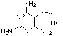 CAS#: 65540-06-9, 2,4,5,6-Pyrimidinetetramine hydrochloride (1:1)