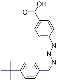 CAS#: 65542-20-3, 4-[3-(4-Tert-Butylbenzyl)-3-Methyl-1-Triazeno]Benzoic Acid