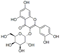 CAS#: 65549-68-0, 2-(3,4-Dihydroxyphenyl)-3-(alpha-D-Galactopyranosyloxy)-5,7-Dihydroxy-4H-1-Benzopyran-4-One