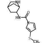 CAS#: 655788-77-5, N-(2-azabicyclo[2.2.1]heptan-6-yl)-3-methylsulfanyl-pyrrole-1-carboxamide