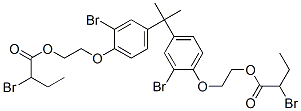 CAS#: 65581-16-0, (Isopropylidene)Bis[(2-Bromo-p-Phenylene)Oxyethylene] Bis(2-Bromobutyrate)