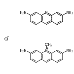 CAS#: 65589-70-0, 3,6-Diamino-10-methylacridinium chloride 3,6-acridinediamine (1:1:1)