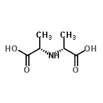 CAS 登录号：65621-33-2， (2R,2'S)-2,2'-亚氨基二丙酸