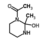 CAS#: 65639-39-6, 1-(2-Hydroxy-2-methyltetrahydro-1(2H)-pyrimidinyl)ethanone
