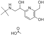 CAS 登录号：65652-44-0， 2-(羟基甲基)-6-(1-羟基-2-叔丁基氨基-乙基)-吡啶-3-醇