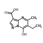 CAS#: 656818-38-1, 6-Ethyl-7-hydroxy-5-methylpyrazolo[1,5-a]pyrimidine-3-carboxylic acid