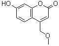 CAS 登录号：65692-17-3， 7-羟基-4-(甲氧基甲基)-2H-苯并吡喃-2-酮