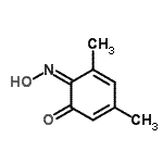 CAS#: 65695-48-9, (6Z)-6-(Hydroxyimino)-3,5-dimethyl-2,4-cyclohexadien-1-one