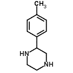 CAS#: 65709-31-1, 2-(4-Methylphenyl)piperazine
