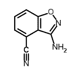 CAS#: 657348-76-0, 3-Amino-1,2-benzoxazole-4-carbonitrile