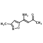CAS#: 65735-19-5, (3Z)-4-Amino-4-(3-methyl-1,2-oxazol-5-yl)-3-buten-2-one