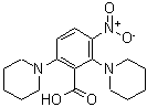 CAS 登录号：657350-42-0， 3-硝基-2,6-二(1-哌啶基)苯甲酸