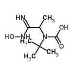 CAS#: 657423-49-9, [1-(Hydroxyamino)-1-imino-2-propanyl](2-methyl-2-propanyl)carbamic acid