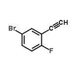 CAS#: 657427-46-8, 4-Bromo-2-ethynyl-1-fluorobenzene