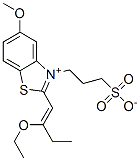 CAS#: 65776-61-6, 2-(2-Ethoxybut-1-Enyl)-5-Methoxy-3-(3-Sulphonatopropyl)Benzothiazolium