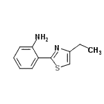 CAS#: 658076-26-7, 2-(4-Ethyl-1,3-thiazol-2-yl)aniline