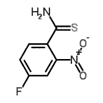 CAS#: 658076-52-9, 4-Fluoro-2-nitrobenzenecarbothioamide