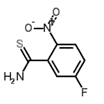 CAS 登录号：658076-53-0， 5-氟-2-硝基硫代苯甲酰胺