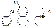 CAS#: 65808-66-4, 2-Acetamido-N-[4-Chloro-2-(2-Chlorobenzoyl)Phenyl]-N-Methyl-Acetamide