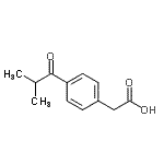 CAS#: 65813-68-5, (4-Isobutyrylphenyl)acetic acid