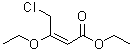CAS#: 65840-68-8, Ethyl (2E)-4-chloro-3-ethoxy-2-butenoate