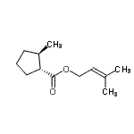 CAS#: 658692-06-9, 3-Methyl-2-buten-1-yl (1R,2R)-2-methylcyclopentanecarboxylate