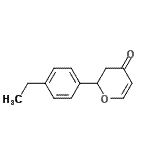 CAS#: 658704-85-9, 2-(4-Ethylphenyl)-2,3-dihydro-4H-pyran-4-one