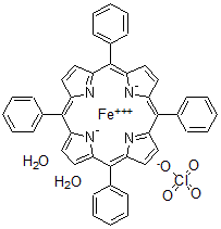 CAS#: 65893-70-1, Diaquo(Meso-Tetraphenylporphinato)Iron(III) Perchlorate