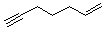 CAS 登录号：65939-59-5， 1-庚烯-6-炔