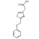 CAS 登录号：659720-33-9， [2-(苯氧基甲基)-1,3-噻唑-4-基]乙酸