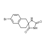 CAS#: 659736-46-6, 6'-bromospiro[imidazolidine-5,2'-tetralin]-2,4-dione