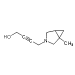 CAS#: 659736-74-0, 4-(1-Methyl-3-azabicyclo[3.1.0]hex-3-yl)-2-butyn-1-ol