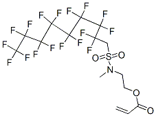 CAS#: 66008-69-3, 2-(N-(1,1-Dihydroperfluorononylsulfonyl)-N-methylamino)ethyl acrylate