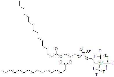 CAS#: 66030-24-8, (7R)-4-Hydroxy-N,N,N-Tri(Methyl-T3)-10-Oxo-7-[(1-Oxohexadecyl)Oxy]-3,5,9-Trioxa-4-Phosphapentacosan-1-Aminium Inner Salt 4-Oxide