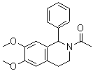 CAS#: 66040-34-4, 1-(6,7-Dimethoxy-1-phenyl-3,4-dihydro-2(1H)-isoquinolinyl)ethanone