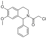 CAS#: 66040-35-5, 2-Chloro-1-(6,7-Dimethoxy-1-Phenyl-3,4-Dihydro-1H-Isoquinolin-2-Yl)-Ethanone