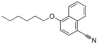 CAS#: 66052-05-9, 4-Hexyloxynaphthalene-1-Carbonitrile