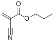 CAS 登录号：6606-66-2， 2-氰基丙烯酸丙酯
