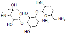 CAS#: 66065-96-1, 2-[4-Amino-3-[3-amino-6-(aminomethyl)oxan-2-yl]oxy-2,6-dihydroxy-cyclohexyl]oxy-5-methyl-4-methylamino-oxane-3,5-diol