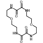 CAS#: 66086-53-1, 1,10-Dioxa-4,7,13,16-tetraazacyclooctadecane-5,6,14,15-tetrone