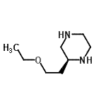 CAS#: 660862-55-5, (2S)-2-(2-Ethoxyethyl)piperazine