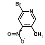 CAS#: 66092-62-4, 2-Bromo-5-methyl-4-nitropyridine