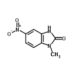 CAS#: 66108-85-8, 1-Methyl-5-nitro-1,3-dihydro-2H-benzimidazol-2-one