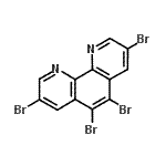CAS#: 66127-00-2, 3,5,6,8-Tetrabromo-1,10-phenanthroline